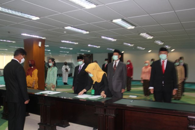 Pelantikan Pejabat Eselon IV 02-07-2020